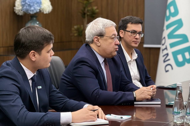 BMB HOLDING обсудил с представителем посольства Латвии расширение экспорта узбекской сельхозпродукции