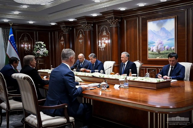 O‘zbekiston Respublikasi Prezidenti Rossiya Federatsiyasi delegatsiyasini qabul qildi