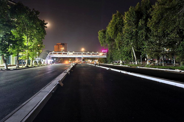 Tashkent Nears Completion of Key Stage in Shota Rustaveli Street Reconstruction