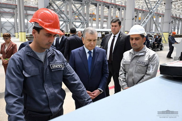 The first plant launched in “Karakul” Free Economic Zone
