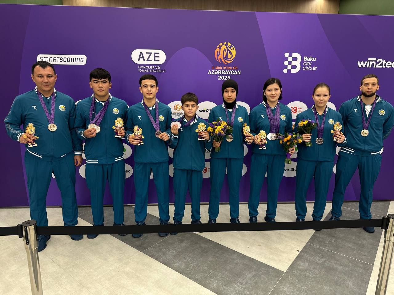 Сборная Узбекистана завоевала 20 медалей на Играх СНГ в Азербайджане