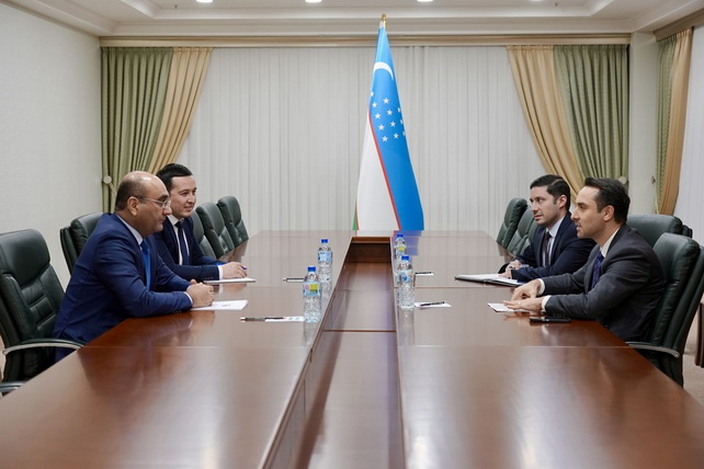 Deputy Uzbek Foreign Minister Discusses Strengthening Ties with Turkish Ambassador