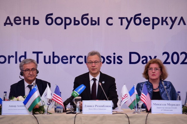 USAID marks world tuberculosis day, donates 16 diagnostic machines to Uzbekistan