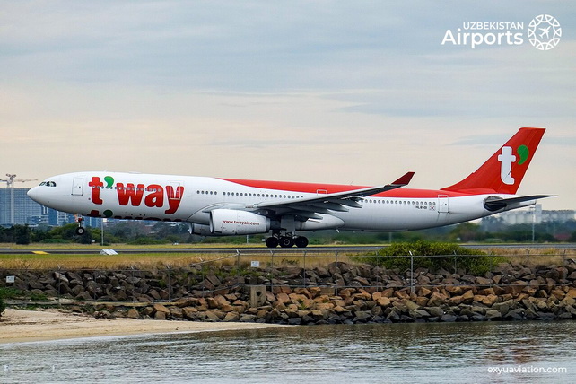 T'way Air launches regular flights between Seoul and Tashkent