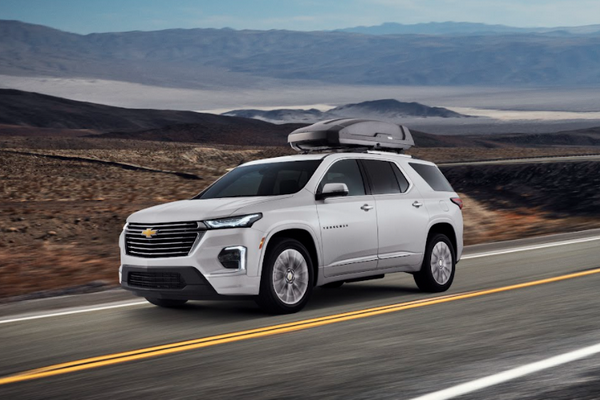 Updated Chevrolet Traverse 2022 already on the roads of Uzbekistan