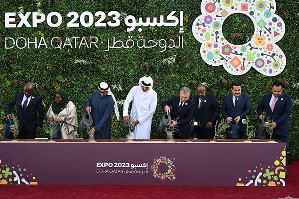 President of Uzbekistan takes part in the opening of the World Exhibition in Doha