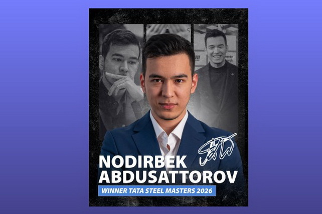 Nodirbek Abdusattorov Wins Prestigious Tata Steel Chess Tournament