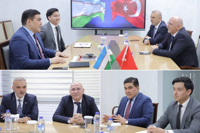 Representatives of the Ankara Chamber of Industry discuss joint projects with Uzbekistan