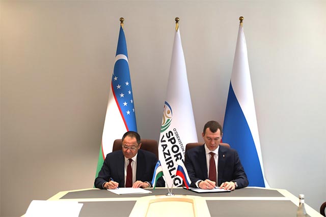 Uzbekistan and Russia Sign Memorandum on Cooperation in Physical Culture and Sports