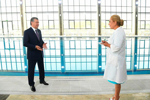 Президент посетил санаторий Ханабада