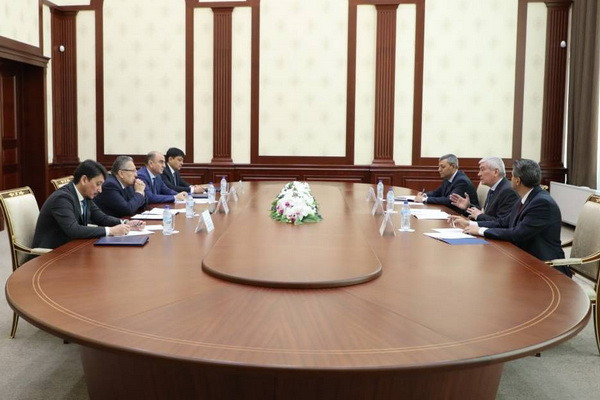A meeting with the delegation of the EAG group was held at the Central Bank of Uzbekistan