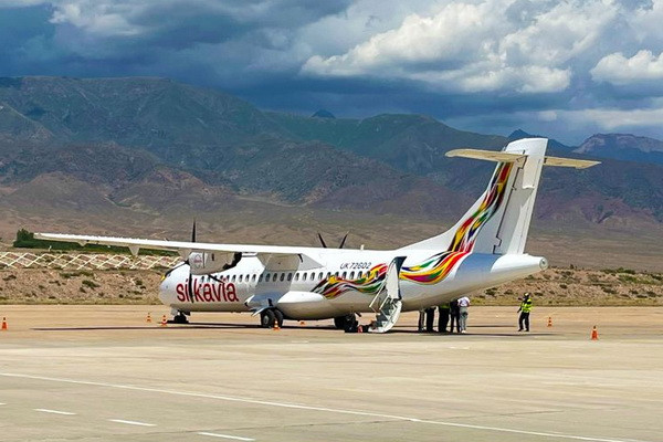 Silk Avia launches international flights