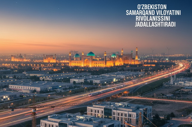 Узбекистан ускоряет развитие Самаркандской области: дороги, вода и «зелёные» проекты