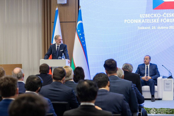 Issues of strengthening and intensifying trade relations between Uzbek and Czech companies were discussed