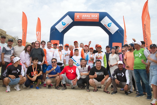 The Aral Sea Becomes the Venue for an Eco-Marathon Merging Sports and Environmental Awareness