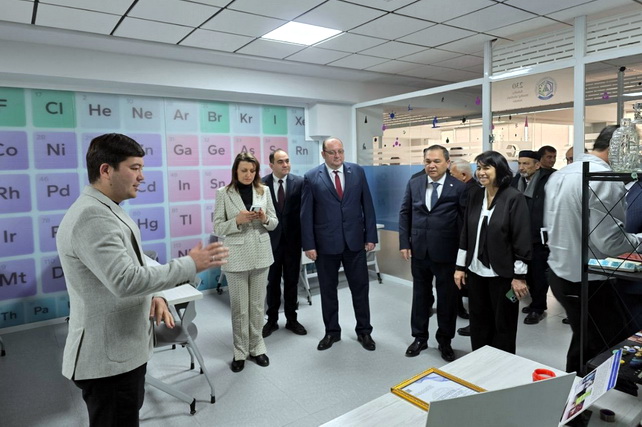 В технопарке «Чирчик» открыта Высшая инженерная школа ТХТИ