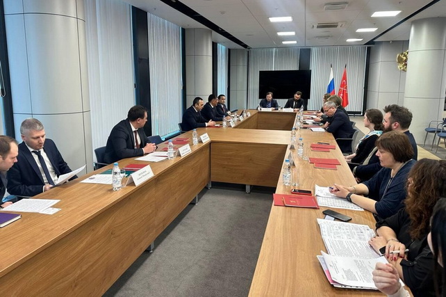 Делегация Торгового представительства Узбекистана посетила Санкт-Петербург для развития сотрудничества