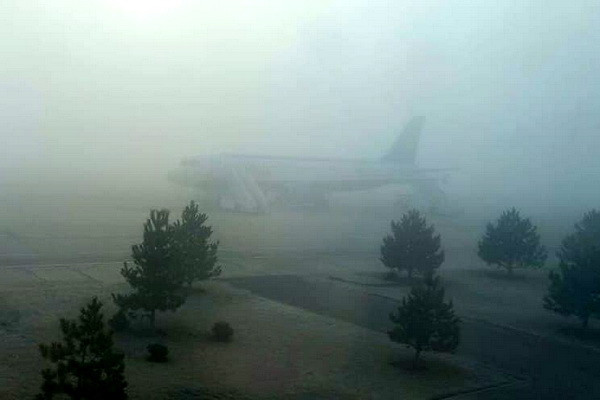 Fog limits the work of two airports in Uzbekistan