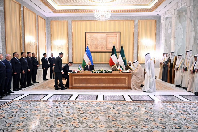 Joint statement on the development of comprehensive Uzbek-Kuwaiti partnership adopted