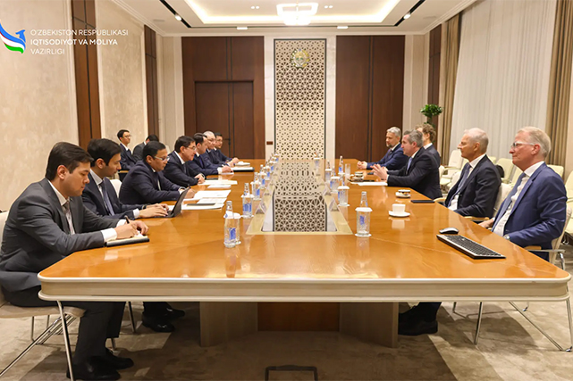 Raiffeisen Bank International обсудил сотрудничество с Узбекистаном