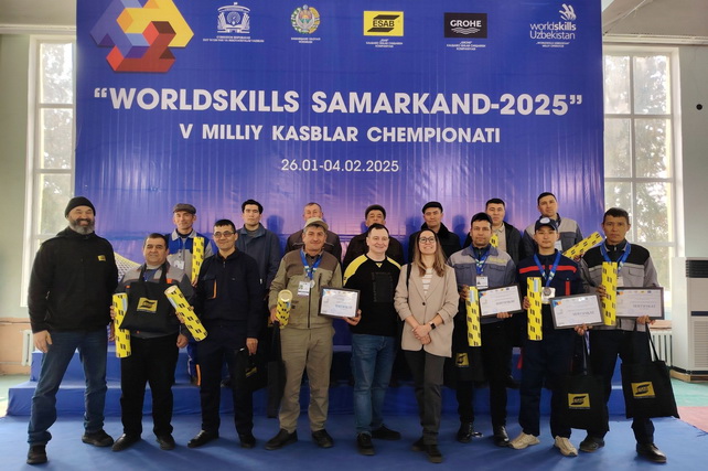 Лучшие мастера Узбекистана: кто победил на чемпионате WorldSkills Samarkand-2025?