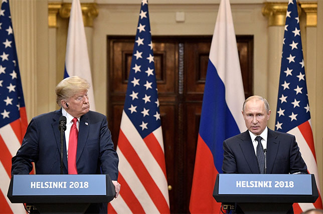 Путин и Трамп провели телефонный разговор