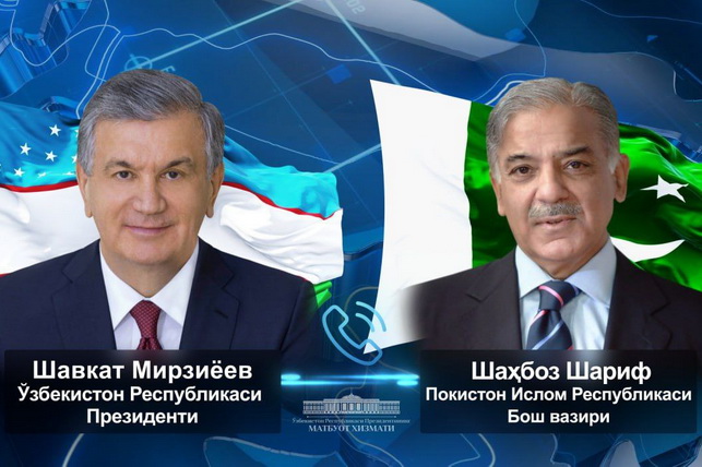 Ўзбекистон ва Покистон етакчилари икки томонлама муносабатларнинг долзарб масалаларини кўриб чиқдилар