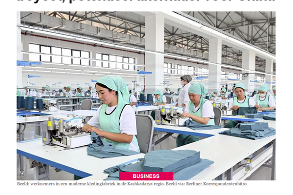 Potential of cotton industry of Uzbekistan in the focus of attention of Belgian fashion industry professionals