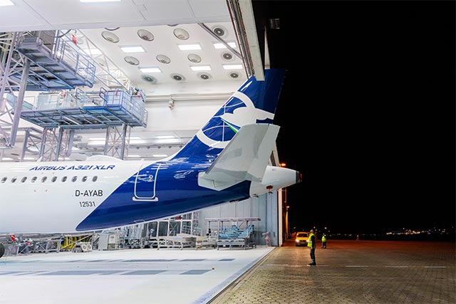 ​​​​​​​Air Lease передала первый Airbus A321XLR авиакомпании Qanot Sharq в Узбекистане
