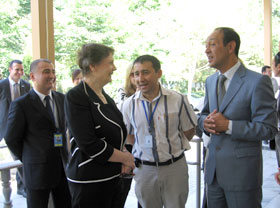 Глава ПРООН посетила Центр Единого Окна при Хокимияте Сергелийского района г. Ташкент