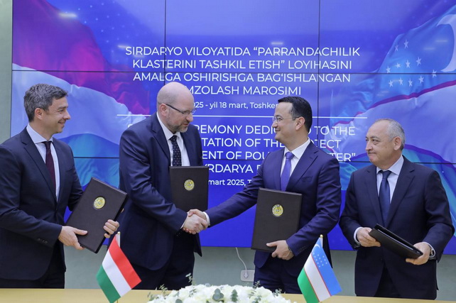 Hungary’s ZA-Invest Poultry launches major project in Syrdarya region