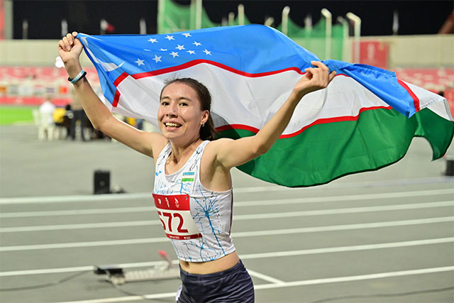 Насима Мамирова принесла серебро сборной Узбекистана на Азиатских играх