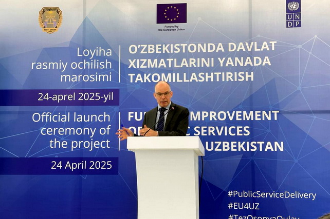 EU and UNDP launch new project for modernizing public services in Uzbekistan