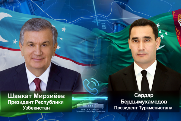 Президент Узбекистана обсудил с Президентом Туркменистана актуальные вопросы развития практического сотрудничества
