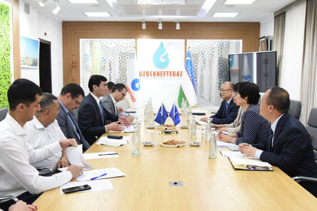 Uzbekneftegaz and CNODC discuss new avenues for cooperation