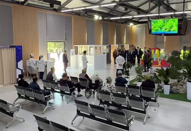 Министры здравоохранения Узбекистана и Турции посетили Самаркандский кардиологический центр