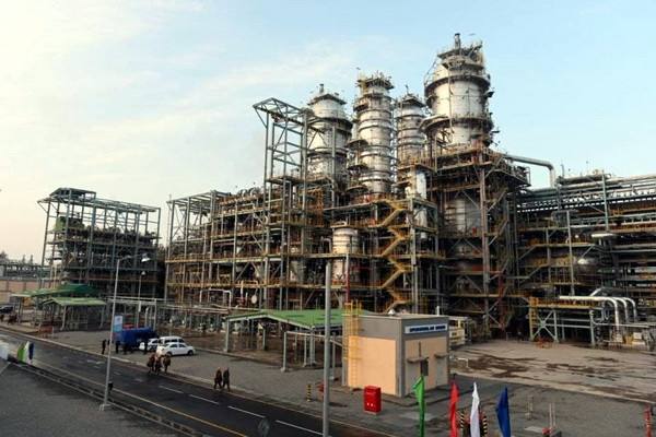 Synthetic naphtha, produced at the Uzbekistan GTL plant, is exported