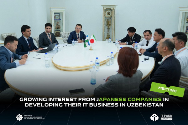 Интерес японских компаний в развитии своего IT-бизнеса в Узбекистане активно растет