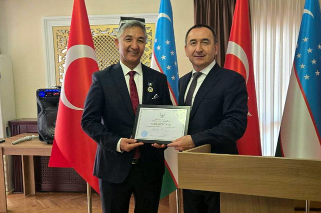 Turkiyada O‘zbekistonning yangi madaniy elchisi tayinlandi