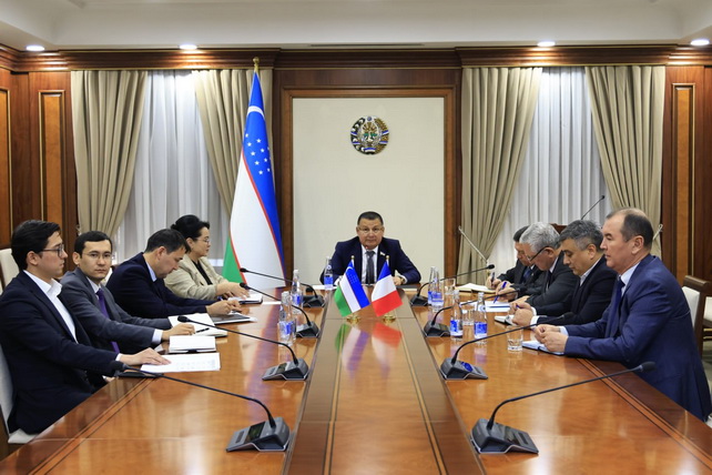 Uzbekistan and France Discuss Expansion of Interparliamentary Cooperation