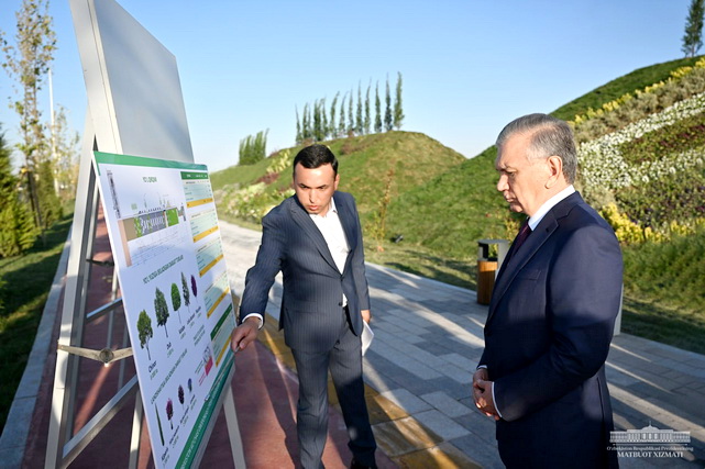 Yangi O‘zbekiston ko‘chasida tabiat va madaniyat uyg‘unlashadi