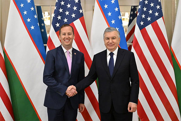 President of Uzbekistan Meets U.S. President’s Special Envoy