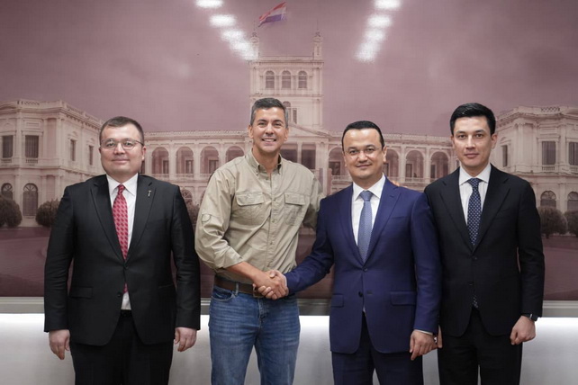 Министр инвестиций Узбекистана обсудил с президентом Парагвая расширение двустороннего сотрудничества