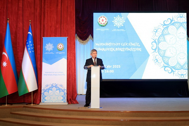 A Ceremonial Event Dedicated to the Day of Solidarity of World Azerbaijanis and the Upcoming New Year was Held in Tashkent