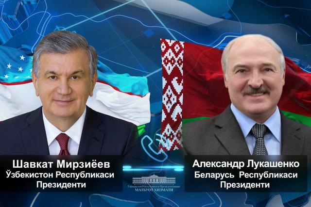 President of Uzbekistan congratulates Belarusian leader on presidential election victory