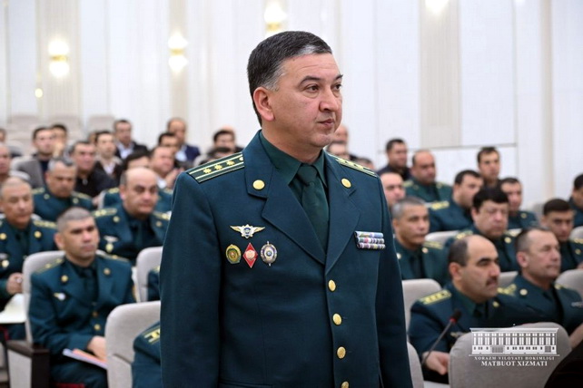 Начальником УВД Хорезмской области назначен Абдумажид Шермухамедов