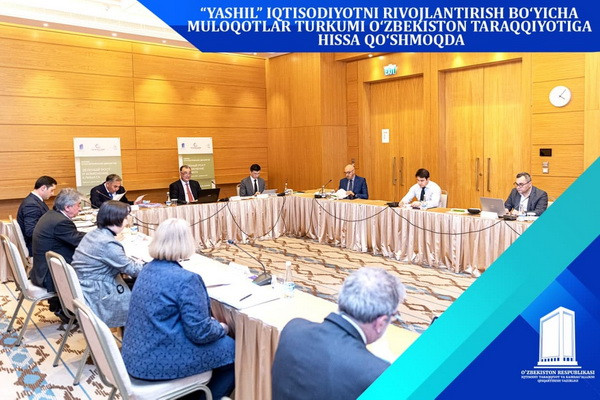 Policy dialogues on building a green economy contribute to Uzbekistan’s development