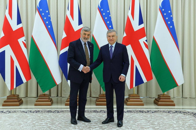 Uzbek President Meets UK Trade Envoy to Discuss Expansion of Economic Cooperation