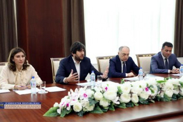 Central Bank of Uzbekistan hosts a meeting with the management of TBC Bank Group