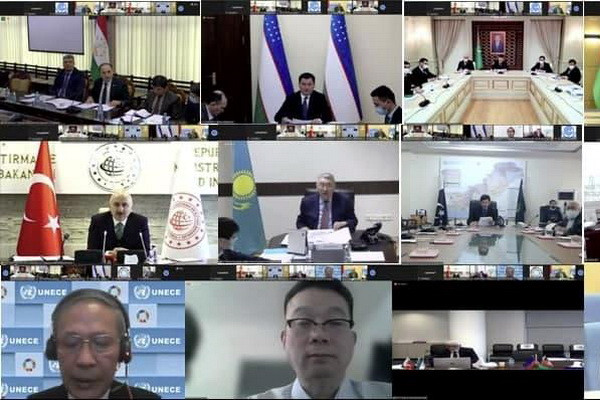 The "Ankara Declaration" was adopted by the ministers of transport of the member countries of the Economic Cooperation Organization